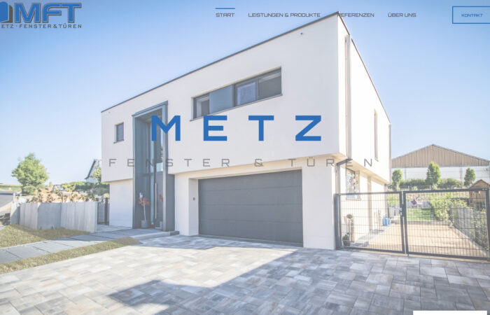 Metz-Fenster.com Screenshot